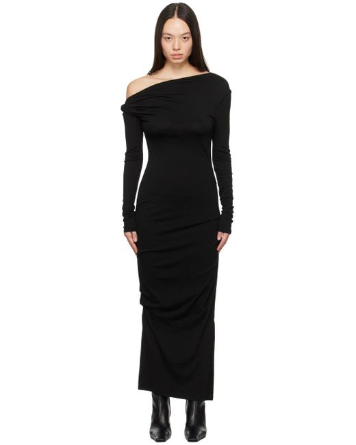 Paris Georgia Black Ssense Exclusive 'Elemental By ' Manahou Midi Dress
