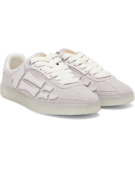 Amiri Black Pacific Bones Sneakers