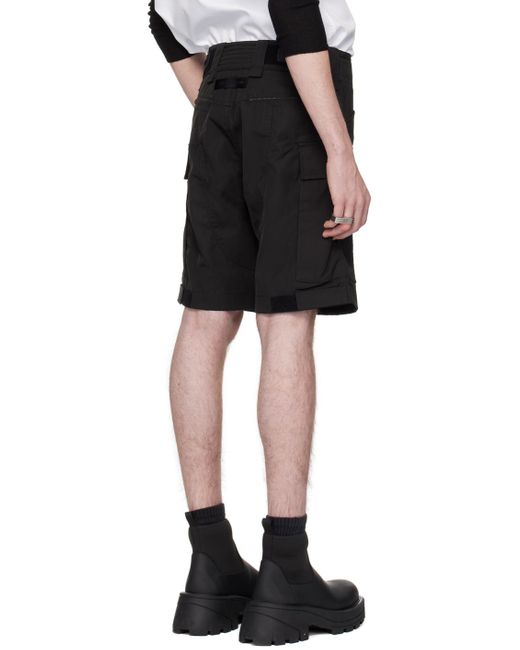 1017 ALYX 9SM Black Tactical Shorts for men