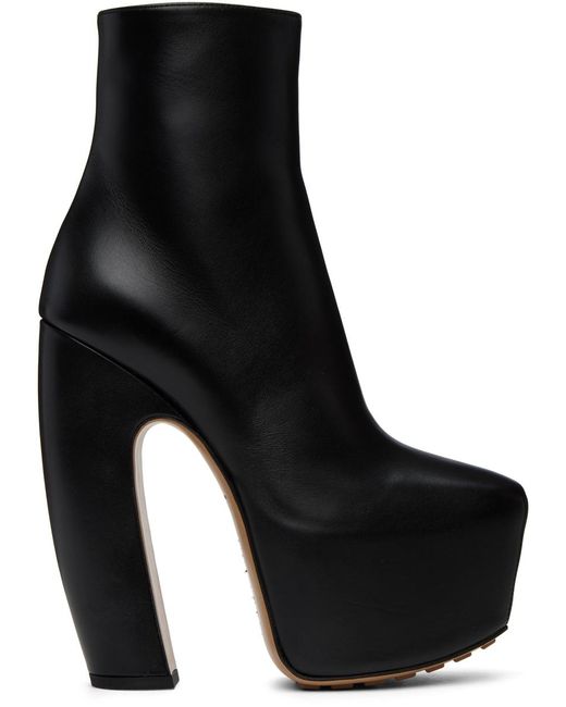 Bottega Veneta Black Mostra Ankle Boot