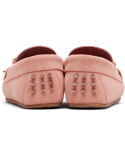 Abra Black Ssense Exclusive Spike Loafers