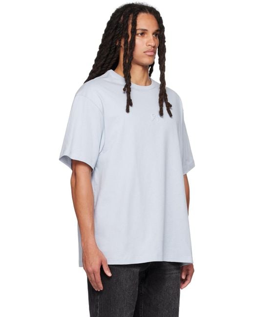 RTA White Embossed T-shirt for men