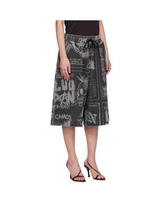 Lu'u Dan Black Bball Shorts