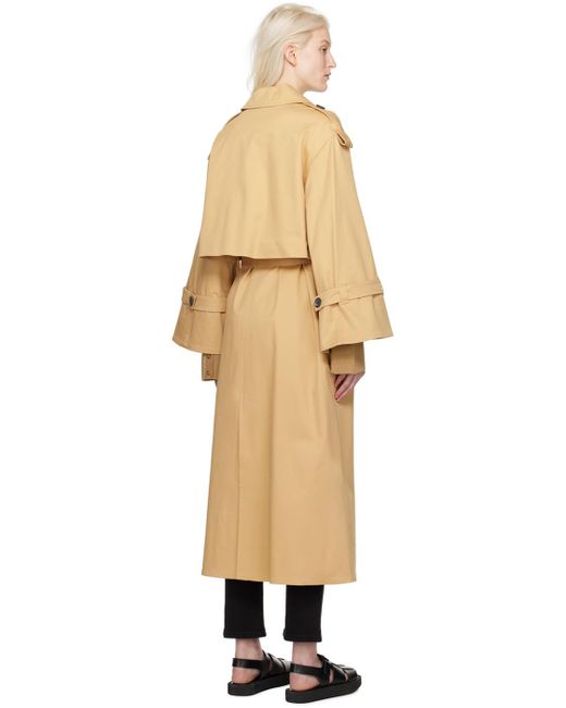 Trench alanis By Malene Birger en coloris Natural