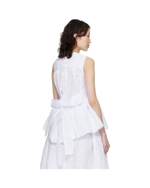 CECILIE BAHNSEN White Cbea Top