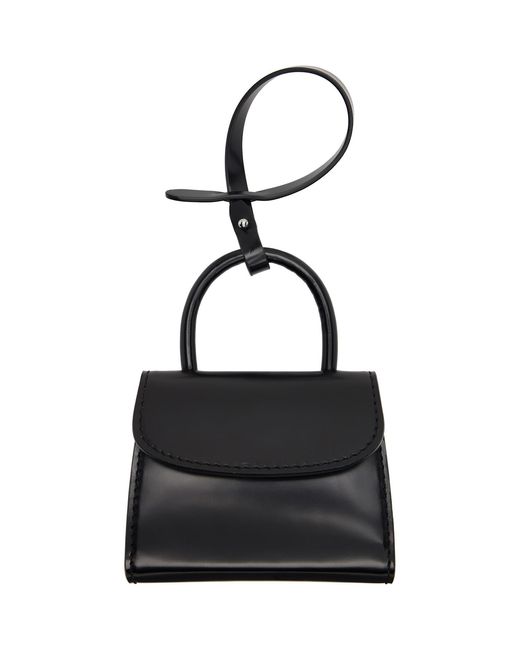 By Far Black 'Mini Mini' Bag Charm