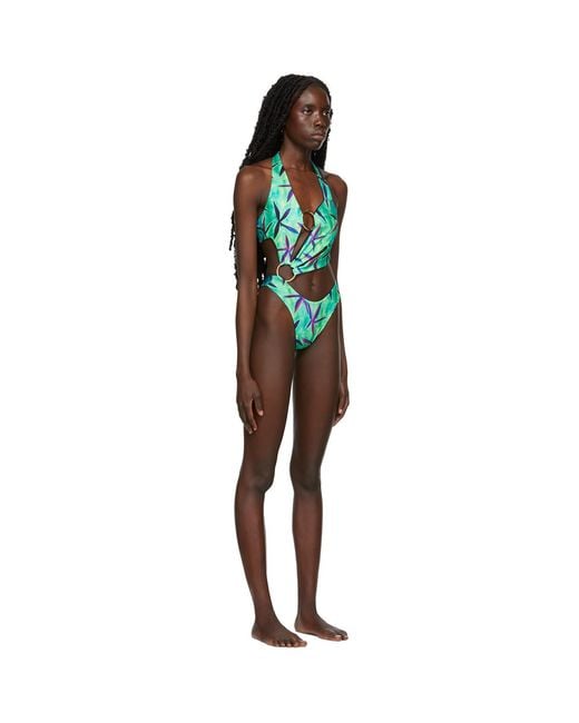Louisa Ballou Multicolor Sex Wax One-Piece Swimsuit