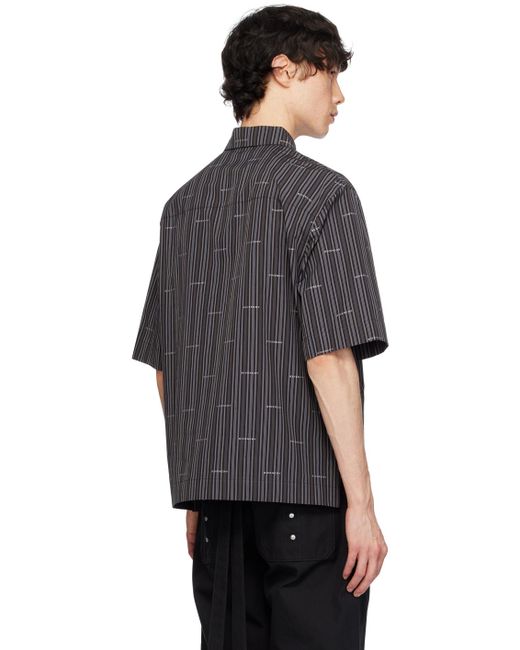 Givenchy Black Striped Shirt for men