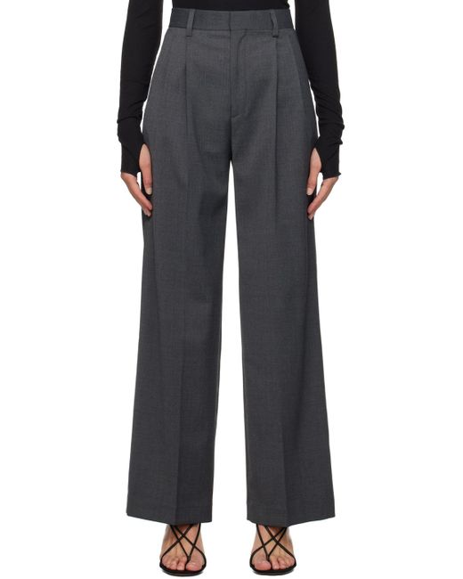 Pantalon darcey gris Filippa K en coloris Black