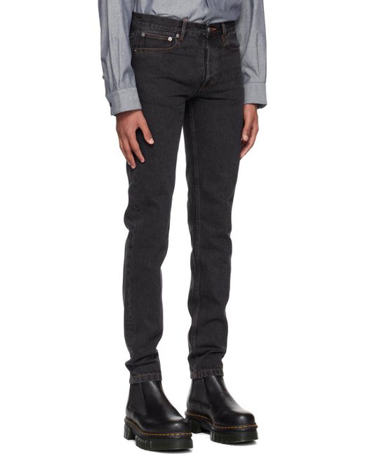 A.P.C. . Black New Standard Jeans for men