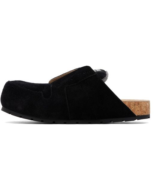 Balenciaga Black Dumbo Mule Flats for men