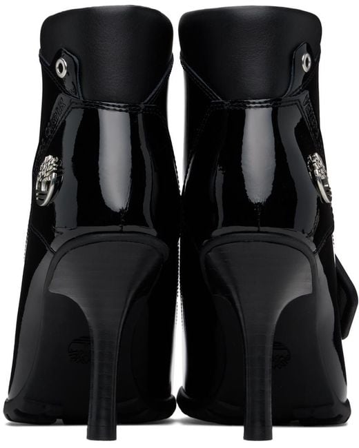 Timberland Black Veneda Carter Edition Zip Front Boots