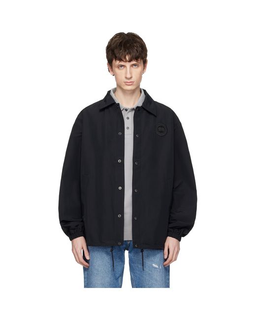 Canada Goose Black 'Tonal Label' Regency Jacket for men