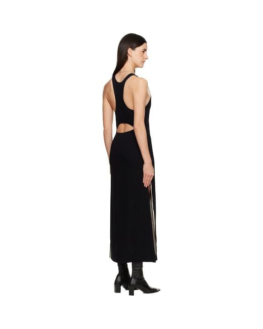 Totême  Black Racerback Maxi Dress