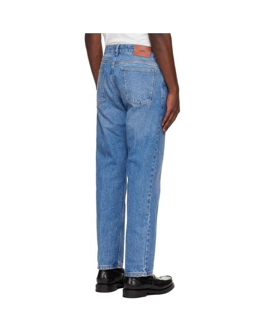 Studio Nicholson Blue Windslow Denim Jeans for men