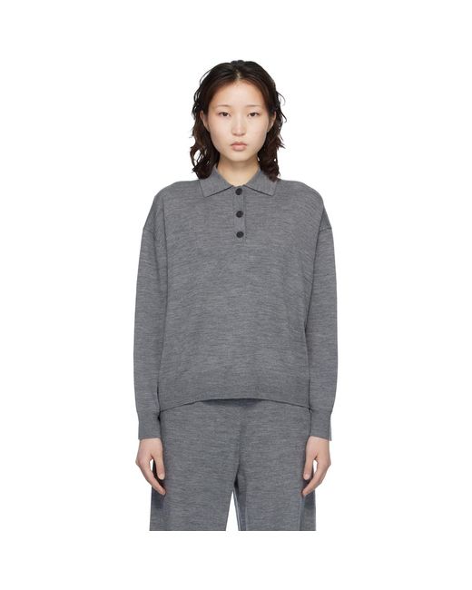 Anine Bing Black Lee Polo