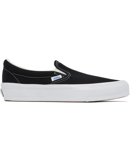 Vans Black Lx Slip-On Reissue 98 Sneakers for men