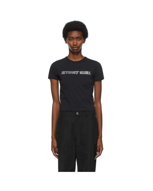 Marc Jacobs Black Stunt Girl Baby Tee