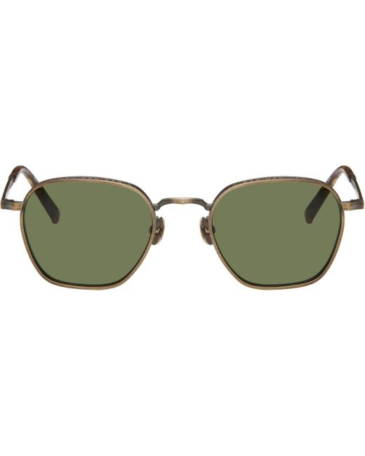 メンズ Matsuda ゴールド M3101 サングラス Green