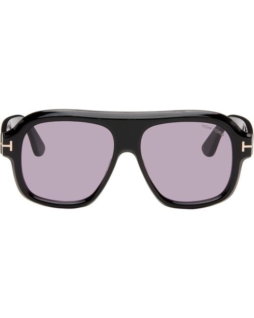 Tom Ford Black Rhonda Sunglasses
