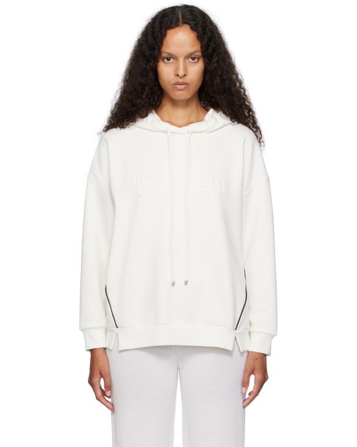 Max Mara White Flipper Hoodie