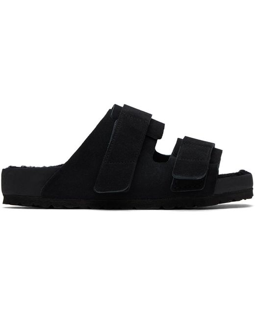 Tekla Black Birkenstock Edition Uji Sandals