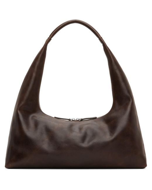MARGE SHERWOOD Brown Leather Large Bag