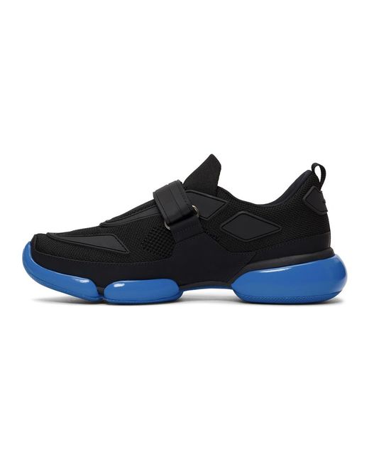 prada cloudbust black and blue