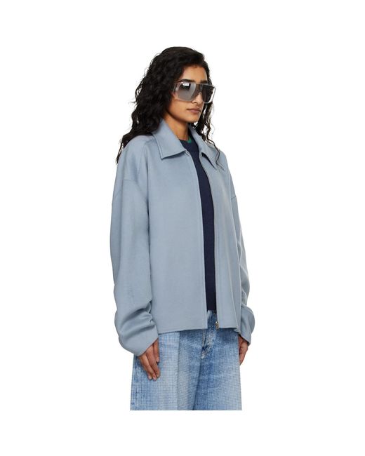 Acne Blue Cashmere Jacket
