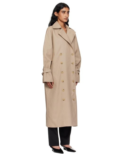 Totême  Multicolor Signature Trench Coat