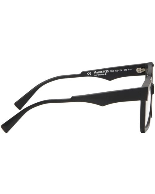 Kuboraum Black K30 Glasses for men