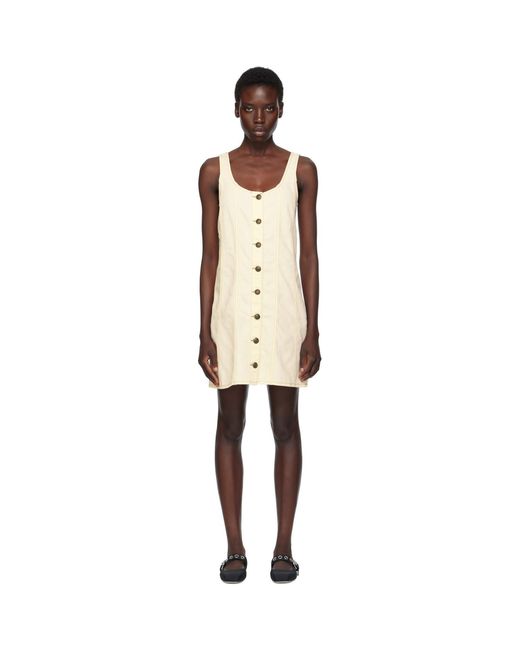Rag & Bone Black Laney Denim Minidress