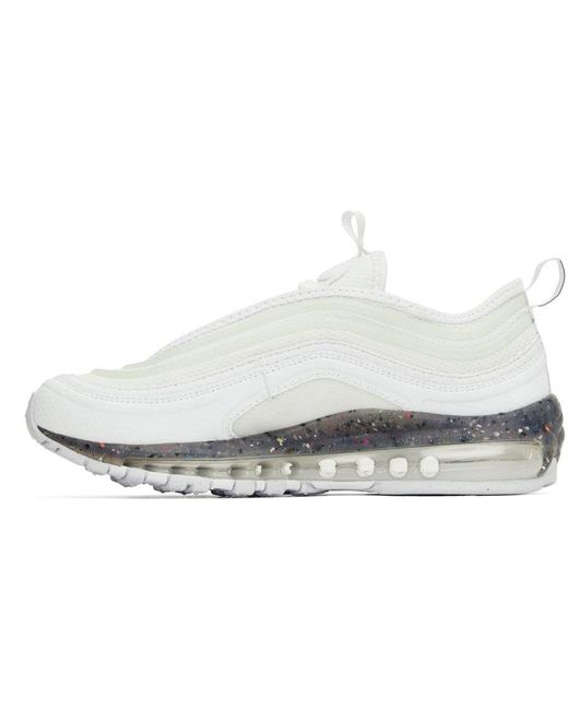 Nike White Air Max Terrascape 97 Sneakers in Black for Men | Lyst