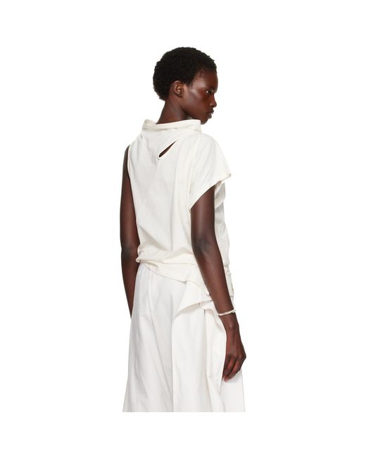 Issey Miyake Multicolor Off- Tubular-T Top