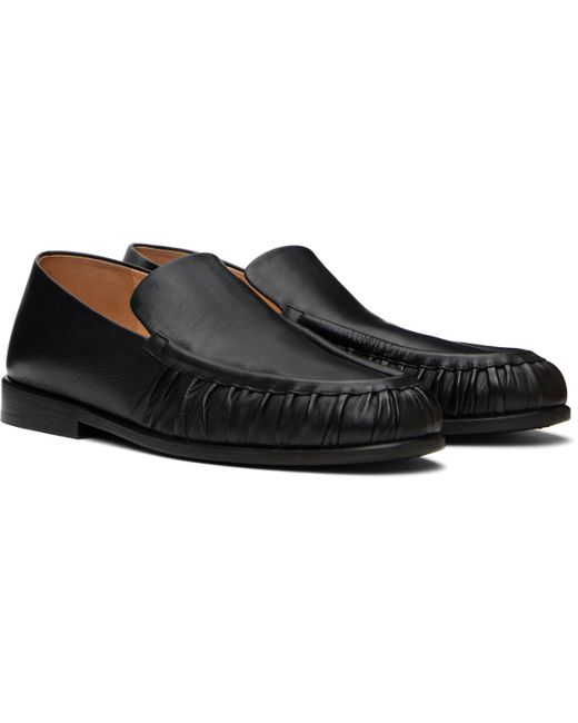 Marsèll ブラック Mocassino スリッポン Black