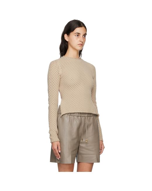 Pull avenue Aeron en coloris Natural
