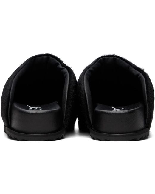 Yume Yume Black Ssense Exclusive Truck Slide Slip-On Loafers for men