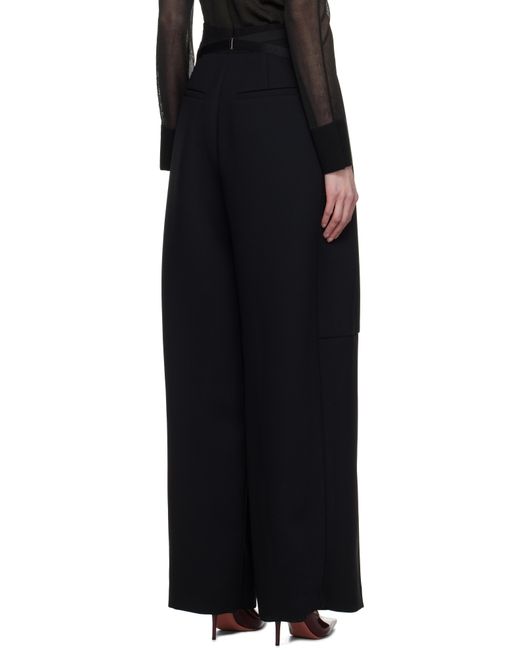 Jean Paul Gaultier ブラック The Crepe トラウザーズ Black