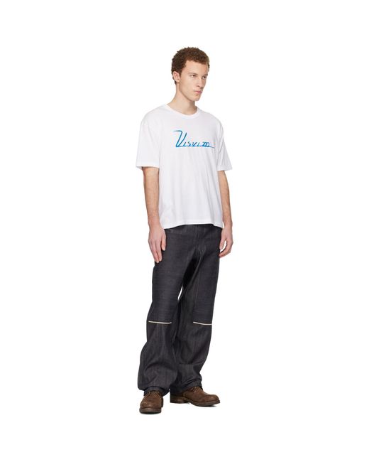 Visvim White Jumbo S/S T-Shirt for men