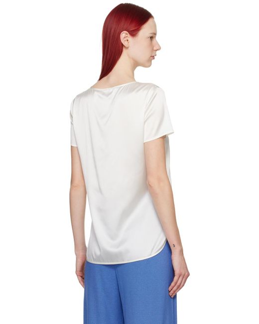 T-shirt cortona blanc cassé Max Mara en coloris Multicolor