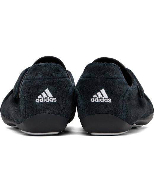 Adidas Originals Black Pharrell Williams Edition Vario Flat Earther Sneakers for men