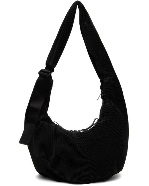 Côte&Ciel Black Hyco S Pleated Bag for men