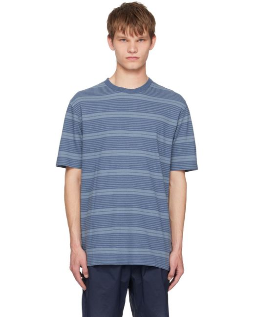 Norse Projects Blue Johannes T-shirt for men