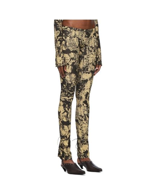 KNWLS Black Perse Trousers