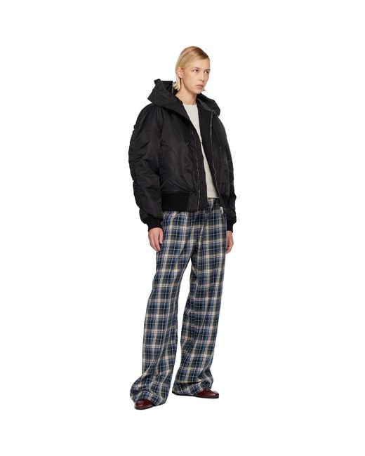 ERL Black Flight Bomber Jacket
