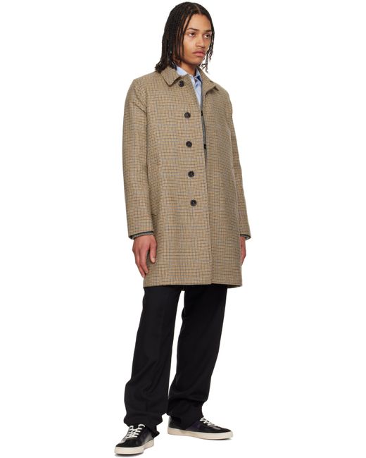 メンズ Paul Smith ブラック＆パープル Foley レザースニーカー Black