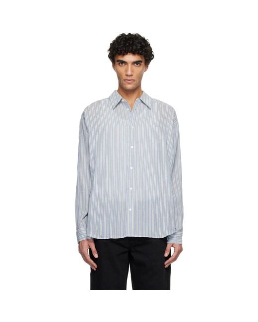 Isabel Marant Gray Cybilio Shirt for men