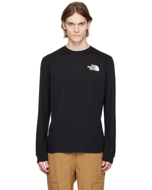 The North Face Black Box Nse Long Sleeve T-shirt for Men | Lyst