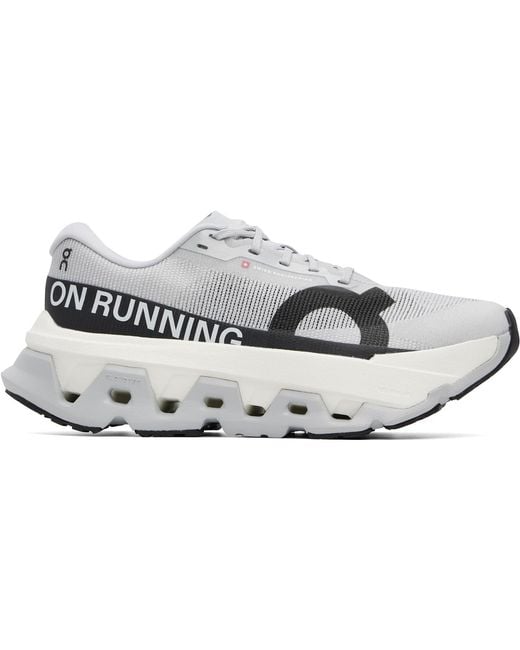 On Shoes Metallic Cloudmster 3 Hyper Sneakers