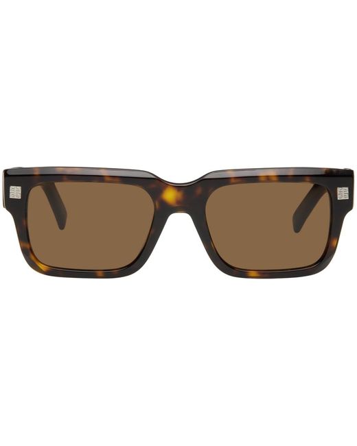 Givenchy Black Brown Gv Day Sunglasses for men